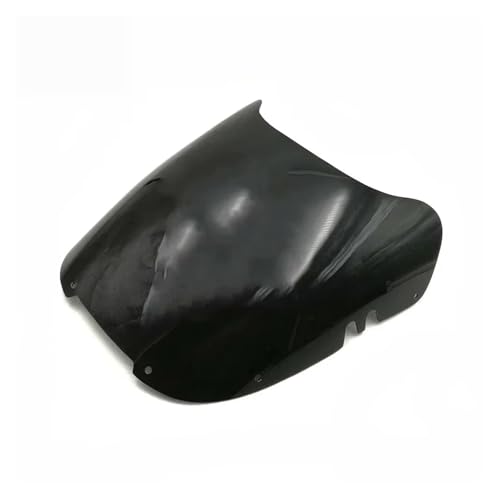 Motorrad Windschutzscheibe Deflektor Für Suzuki GSX-R600 GSXR750 GSXR 1100 1992-1994 Motorrad Windschutzscheibe(Schwarz) von SCARXUSV
