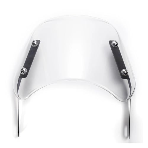 Motorrad Windschutzscheibe Deflektor Für Suzuki SV1000 SV400 Für Inazuma 400 Motorrad Windschutzscheibe(TRANSPARENT) von SCARXUSV