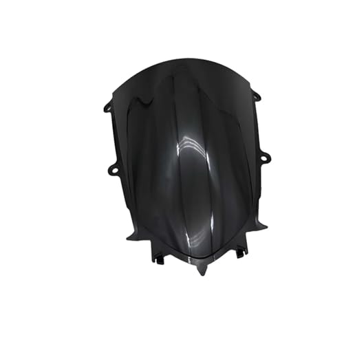 Motorrad Windschutzscheibe Deflektor Protektor Für YZF R6 YZF600 YZF-R7 2017-2024 Motorrad Windschutzscheibe(Schwarz) von SCARXUSV