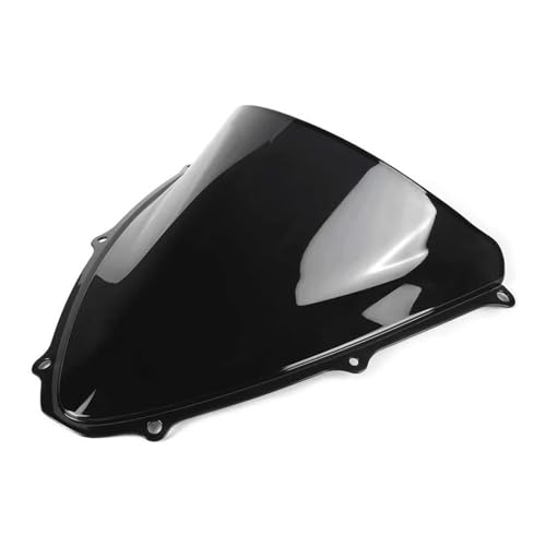 Motorrad Windschutzscheibe Deflektor Schutz Für Suzuki GSXR600 GSXR750 GSXR 600 750 K6 K7 2006-2007 Motorrad Windschutzscheibe(Schwarz) von SCARXUSV