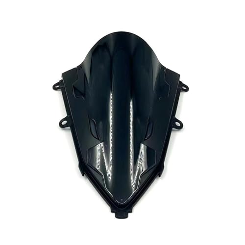 Motorrad Windschutzscheibe Front Sportverkleidung Für CBR650R CBR 650R CBR650 CBR 650R 2019-2024 Motorrad Windschutzscheibe(Schwarz) von SCARXUSV
