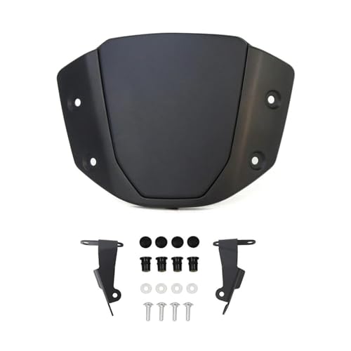Motorrad Windschutzscheibe Frontverkleidung Windschotter Protektor Für CB1000R CB 1000 R 2021-2025 Motorrad Windschutzscheibe(Matt-schwarz) von SCARXUSV