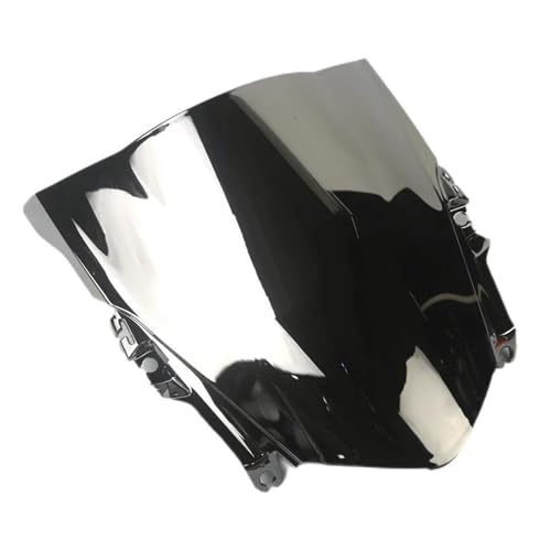 Motorrad Windschutzscheibe Für CBR500R CBR 500 R RA 2013-2015 Motorrad Windschutzscheibe(SILBER) von SCARXUSV