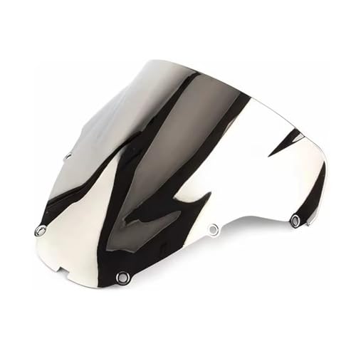 Motorrad Windschutzscheibe Für CBR929RR CBR900RR 00 01 CBR 900 929 RR 2000-2001 Motorrad Windschutzscheibe(SILBER) von SCARXUSV