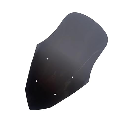 Motorrad Windschutzscheibe Für NMAX155 NMAX125 NMAX 2020-2023 Motorrad Windschutzscheibe(Schwarz) von SCARXUSV