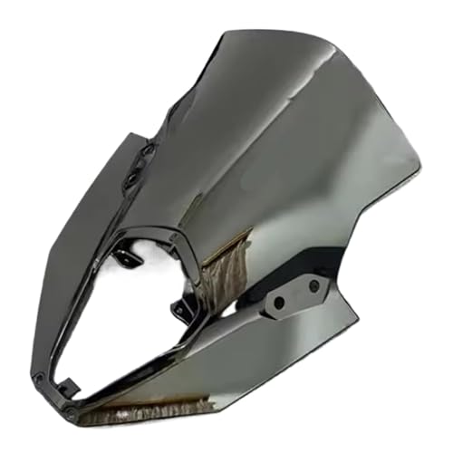 Motorrad Windschutzscheibe Für Ninja 650 ER6F 2020-2023 Motorrad Windschutzscheibe(Schwarz) von SCARXUSV