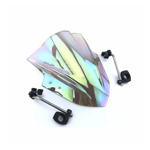 Motorrad Windschutzscheibe Für Z1000 Z800 Z250 Z300 Z750 Z750R ER4N ER6N ER6F 2004-2015 Motorrad Windschutzscheibe(Klares Iruidium) von SCARXUSV