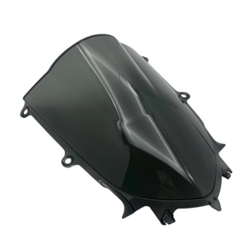 Motorrad Windschutzscheibe Windschild Für YZF600 R6 R7 YZF-R6 YZF-R7 2017-2024 Motorrad Windschutzscheibe(GRAU) von SCARXUSV
