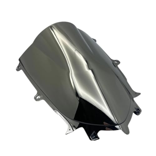 Motorrad Windschutzscheibe Windschild Für YZF600 R6 R7 YZF-R6 YZF-R7 2017-2024 Motorrad Windschutzscheibe(SILBER) von SCARXUSV
