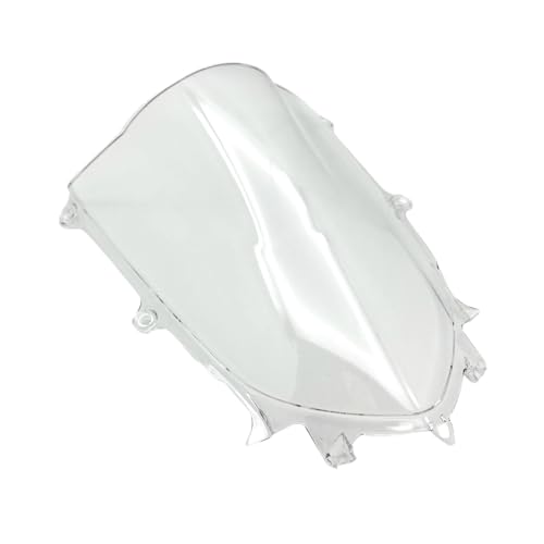 Motorrad Windschutzscheibe Windschild Für YZF600 R6 R7 YZF-R6 YZF-R7 2017-2024 Motorrad Windschutzscheibe(Weiß) von SCARXUSV