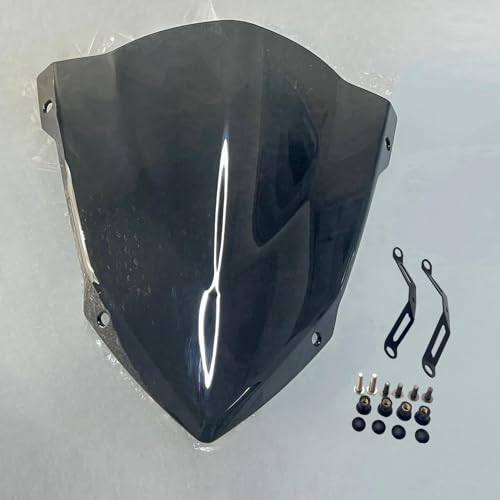 Motorrad Windschutzscheibe Windschild Windschotter Bildschirm Schild Für MT25 MT03 MT-25 MT-03 2021-2024 Motorrad Windschutzscheibe(Durchscheinend) von SCARXUSV