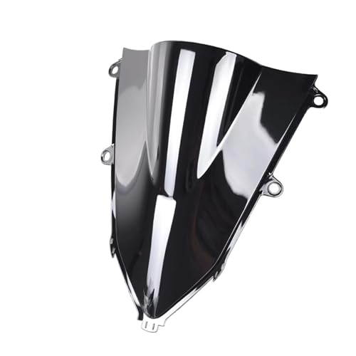 Motorrad Windschutzscheibenverkleidung Für CBR650R CBR 650R CBR650 R 650 2019-2024 Motorrad Windschutzscheibe(Schwarz) von SCARXUSV