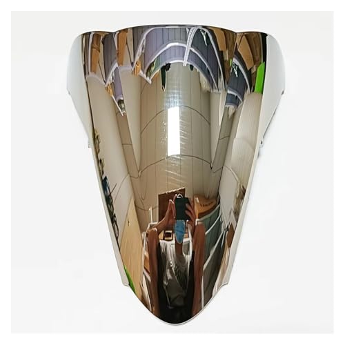 Motorrad Windschutzscheibenverkleidung Für VFR800 2002-2012 Motorrad Windschutzscheibe(SILBER) von SCARXUSV