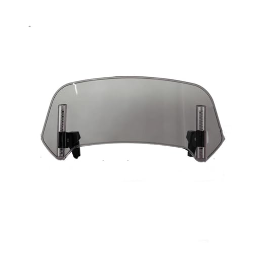 Motorrad Windschutzscheibenverlängerung Verstellbarer Spoiler Deflektor Für CBR 125R X4 NC700 S X CBF600S X-ADV Motorrad Windschutzscheibe(S Smo-ke A) von SCARXUSV