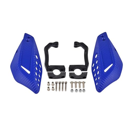 SCARXUSV Handschutz Für Y&amaha YZ YZF WR WRF 125 250 450 250R 250X 250F 250FX 400F 426F 450F 450FX XT 225 XTZ Lenkergriffschutz Handschutz(BLAU) von SCARXUSV