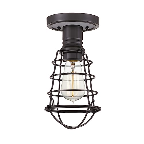 SCB36 Elstead Quoizel Mixon Halbbündige Deckenleuchte Palladian Bronze von Elstead Lighting