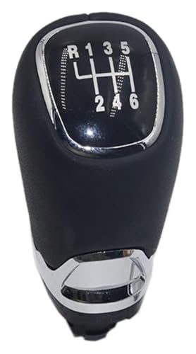 Manuell Schaltknauf Kompatibel mit Skoda Kompatibel mit Fabia 2 II MK2 Kompatibel mit Combi Scout 2007-2014 Manueller Schaltknauf Hebel Stick Kopfgriff Gaitor Boot Cover(6 Speed) von SCBSTKBGGW