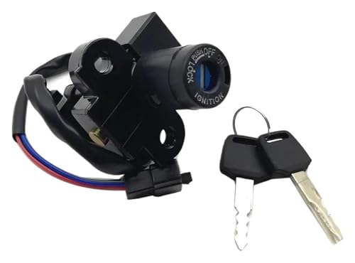Motorrad Zündschalter Für CB400 1992-1998 Motorrad Zündschloss Schlösser 2 Schlüssel Mit Draht Sets Motorrad Zündschalter Für CB400 1992-1998 Motorrad Zündschloss Schlösser 2 Schlüssel Mit Draht Sets von SCBSTKBGGW