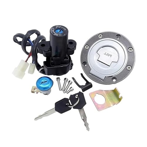 Motorrad Zündschalter Für FJR1300 Für YZF R1 R6 Für R6S FZ6 2001-2011 Motorrad Zündschloss Sperrschlüssel Gas Kraftstoffabdeckung Motorrad Zündschalter Für FJR1300 Für YZF R1 R6 Für R6S FZ6 2001-2011 Motorrad Zündschloss Sperrschlüssel Gas Kraftstoffabdeckung von SCBSTKBGGW