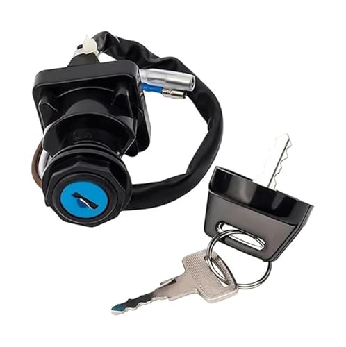 Motorrad Zündschalter Für Kawa&saki Für KLF300B Für KLF300C Für KLF400B Motorrad Zündschlüsselschalter Elektrisches Türschloss von SCBSTKBGGW