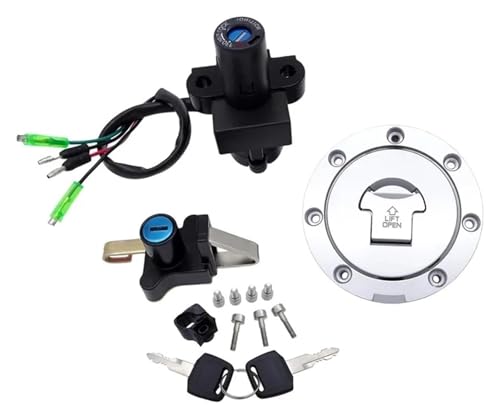 Motorrad Zündschalter Für NSR125 Für NSR 125 1993-2004 Motorrad Zündschalter Mit 4 Drähten Sitzschloss Tankdeckelschlüsselsatz Schraube 1 Satz Motorrad Zündschalter Für NSR125 Für NSR 125 1993-2004 Motorrad Zündschalter Mit 4 Drähten Sitzschloss Tankdeckelschlüsselsatz Schraube 1 Satz von SCBSTKBGGW