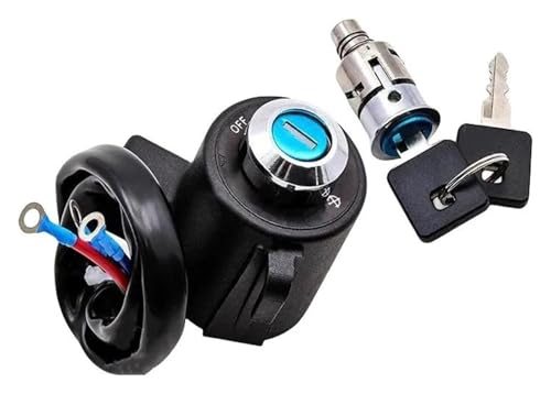 Motorrad Zündschalter Für Sportster 883 XL 883 1995-2003 Motorrad Zündschloss Sperren Kraftstoff Tankdeckel Abdeckung(Ignition Switch) von SCBSTKBGGW