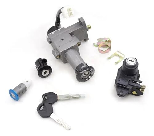 Motorrad Zündschalter Für Suzuki HJ100T-3 HJ100 HJ 100 100cc Motorrad Zündschloss Schloss Sitz Storage Box Set Motorrad Zündschalter Für Suzuki HJ100T-3 HJ100 HJ 100 100cc Motorrad Zündschloss Schloss Sitz Storage Box Set von SCBSTKBGGW