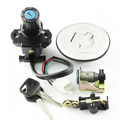 Motorrad Zündschalter Für XLV650 Für XL650 Für Transalp 2000-2006 Motorrad Zündschalter Kraftstofftankdeckel Abdeckung Sitzschloss Schlüsselsatz Kit Motorrad Zündschalter Für XLV650 Für XL650 Für Transalp 2000-2006 Motorrad Zündschalter Kraftstofftankdeckel Abdeckung Sitzschloss Schlüsselsatz Kit von SCBSTKBGGW