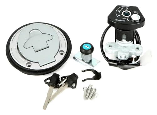 Motorrad Zündschalter Für YZF R15 Für YZF155 2019-2021 Motorrad Zündschloss Kraftstoff Tankdeckel Schloss Schlüssel Set Motorrad Zündschalter Für YZF R15 Für YZF155 2019-2021 Motorrad Zündschloss Kraftstoff Tankdeckel Schloss Schlüssel Set von SCBSTKBGGW