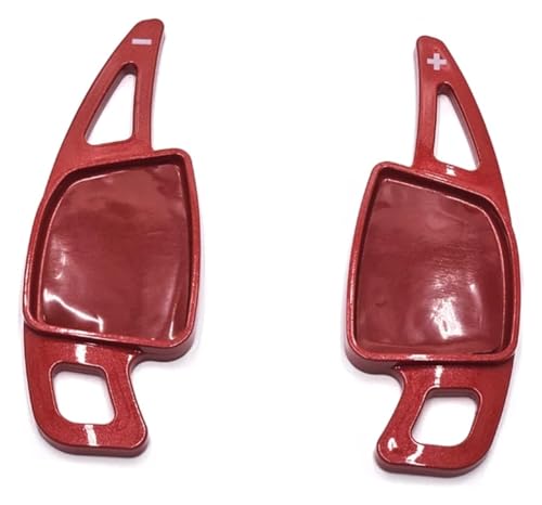 Stücke Lenkrad Schaltwippen Für A3 Für A5 S5 2021 Für A4 S4 2020 2021 Für A6 S6 A7 S7 A8 2019-2021 Autosport Lenkrad Schaltwippen Verlängerung(Pearl Red) von SCBSTKBGGW