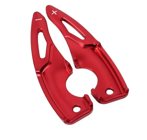 Stücke Lenkrad Schaltwippen Für BRZ 2017-2023 Autoinnenteile Lenkradschaltpadl Verlängerung Auto Kompatibel Mit Subaru(Red) von SCBSTKBGGW