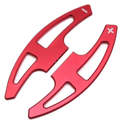 Stücke Lenkrad Schaltwippen Für E70 X5M 2009-2013 Für E71 X6M 2009-2014 Auto Lenkrad Shift Paddle Verlängerung Kompatibel Mit(Red) von SCBSTKBGGW