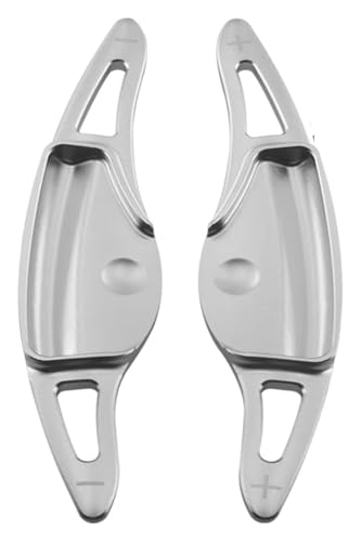 Stücke Lenkrad Schaltwippen Für Hyundai Für Santa Fe Für Hev Mx5 2023 2024 Auto Lenkrad Getriebe Verlängerung Shifter Paddle Zubehör Shift(Silver) von SCBSTKBGGW