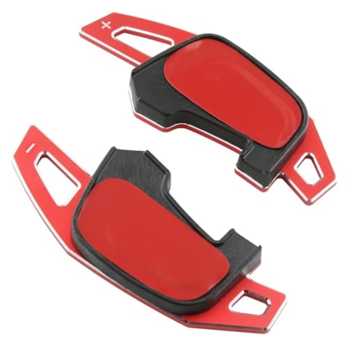 Stücke Lenkrad Schaltwippen Für Passat Für Scirocco Für Polo Kompatibel Mit Vw R32 Autoinnenteile Lenkradschaltpadl Verlängerung Schalthebel Verlängerungspadl(C Red) von SCBSTKBGGW