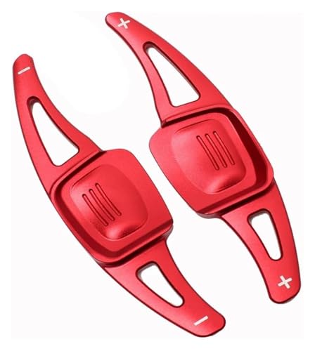 Stücke Lenkrad Schaltwippen Für VW Für Variant Für Tiguan Für Jetta MK6 Auto Lenkrad Shifter Paddle Schnelle Unterstützung Zubehör Verlängerung Shift(Red) von SCBSTKBGGW