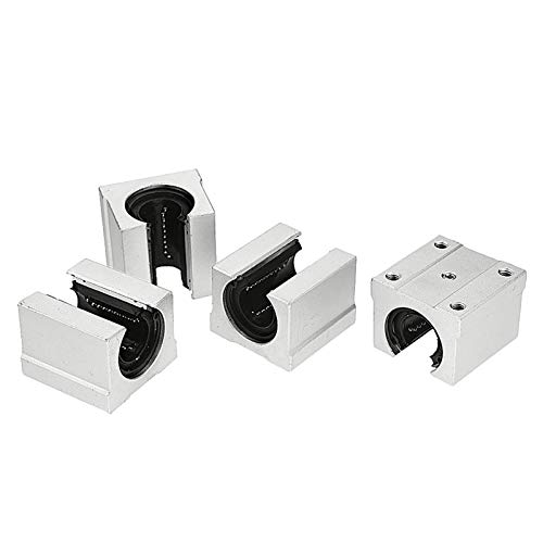 Professionelle 4 teile/los SBR16UU SBR12UU SBR13UU SBR20UU SBR12LUU 16mm Linear Kugellager Block CNC Router SBR16 Linear Guide for 3D(SBR12UU) von SCDBPZSD
