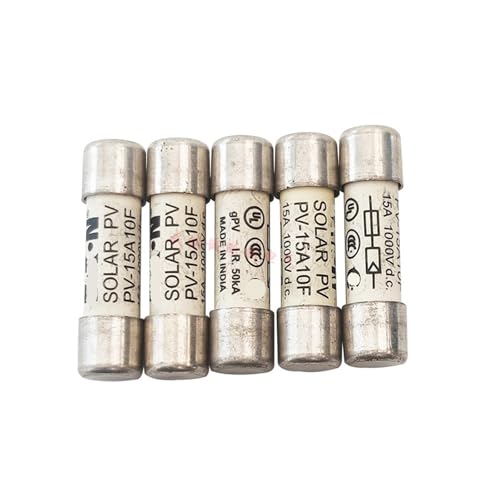 SCDBPZSD 10PCS Sicherung PV-1A10F PV-6A10F PV-8A10F PV-10A10F PV-12A10F PV-20A10F 1A 2A 3A 4A 5A 6A 8A 10A 12A 15A 20A(PV-5A10F 5A) von SCDBPZSD