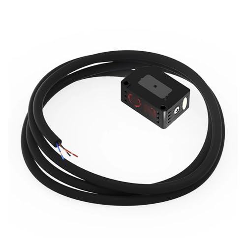 SCDBPZSD Quadratischer Laserlichtsensor mit Hintergrundunterdrückung, Langstrecken-Serie NPN PNP 12-24 V DC, sichtbarer Lichtpunkt (Diffusion Spot Npn) von SCDBPZSD