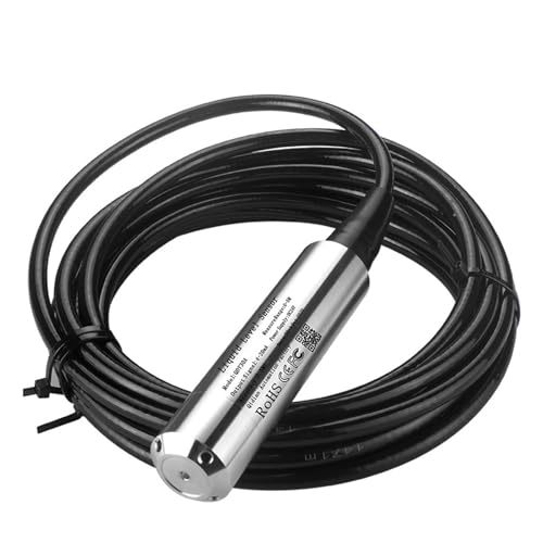 SCDBPZSD RS485 Tauchwasserstandssensor ist geeignet für Flüssigkeits-Öl-Kraftstofftank-Transmitter DC24 V Netzteil (3 m Reichweite RS485) von SCDBPZSD