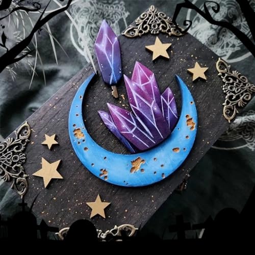 2023 Wooden Crystal Moon Hidden Key Box,Personalized Hidden Key Box Decorative , Treasure Chest Trinket Box with Hidden Storage Compartment Jewelry Box, Decorative Small Wooden Box Storage Lock Box ( 2023 Wooden Crystal Moon Hidden Key Box,Personalized Hidden Key Box Decorative , Treasure Chest Trinket Box with Hidden Storage Compartment Jewelry Box, Decorative Small Wooden Box Storage Lock Box ( von SCDOA