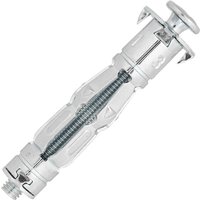 Scell-it - 100 Dübel Hohlkörper Stahl verzinkt - M4x50mm + Zylinderkopfschraube Stahl SP13-M4-MBOX von SCELL-IT
