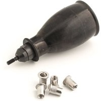 Adapterkit von Schrauber zu Nietmaschine mit Muttern M3 bis M8 Scell-it nutdrill-kit von SCELL-IT