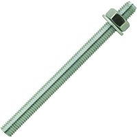 Scell-it - Box 10 Gewindestangen aus verzinktem Stahl + Mutter + Unterlegscheibe 10x160 mm MS10160 von SCELL-IT