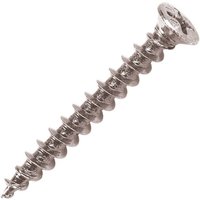 Box mit 1000 Senkkopf-Schrauben 120° Edelstahl A2 für PVC- und Holzarbeiten Ø4,2x22mm von SCELL-IT