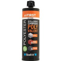 First Scell-it Vielseitige chemische Versiegelung Scell-it 410 ml Kartusche - Weiß/Stein - FIRST410B von SCELL-IT