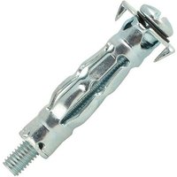 SCELL-IT Spyder Placo-Anker – verzinkter Stahl – M8 x 53 – Stärke 5–18 – montierte Schraube – 14,5 mm Bohrung – M8S-MT SCELL-IT Spyder Placo-Anker – verzinkter Stahl – M8 x 53 – Stärke 5–18 – montierte Schraube – 14,5 mm Bohrung – M8S-MT von SCELL-IT