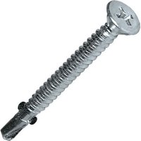 Scell-it - Selbstbohrende Senkkopf-Flügelschraube Kreuzschlitz - 5.5 x 50 mm - Schachtel mit 250 - TFAC55050 von SCELL-IT