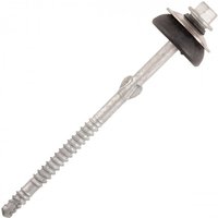 Faserzementschraube Wellenberg Holzträger Scell-it 6.5x130 mm TH8 - Verzinkter Stahl - Packung mit 100 Stück - FTW-65130GC von SCELL-IT