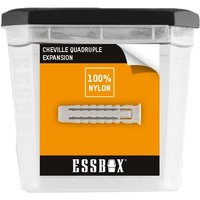 Scell-it - essbox Nylon-Dübel - Galaxy - Ø10 mm x 50 mm - Packung mit 50 Stück - EX-91011410 Scell-it - essbox Nylon-Dübel - Galaxy - Ø10 mm x 50 mm - Packung mit 50 Stück - EX-91011410 von SCELL-IT