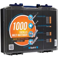 Schnellangriffsset: 1000 Dübel für leichte Befestigungen - SCELL-IT - COF002B von SCELL-IT